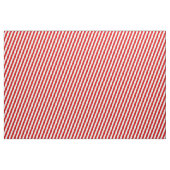 Roter und weißer Urlaubsstreifen Stoff (Yard (91,4 cm))