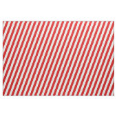 Roter und weißer Urlaubsstreifen Stoff (Fat Quarter (45,7 x 55,9 cm))