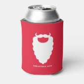 Roter und weißer Weihnachtsmann Moderner Urlaub Dosenkühler (Kanne Rückseite)