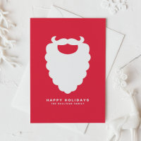 Roter und weißer Weihnachtsmann Moderner Urlaub
