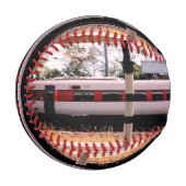 Roter und weißer Zug Baseball (Vorderseite Links)