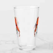 Roter Ushanka Hut Basset Hounds | Glas (Rechts)