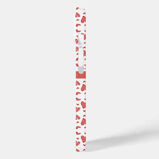 Roter Valentinstag Case-Mate iPhone Hülle (Rückseite / Links)