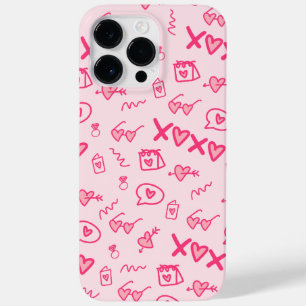 Roter Valentinstag Case-Mate iPhone 14 Pro Max Hülle