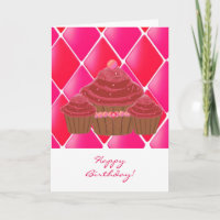 Roter Velvet Birthday Cupcakes
