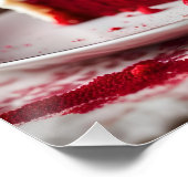 Roter Velvet Poster (Ecke)