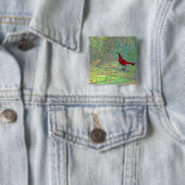 Roter Vogel Button (Beispiel)