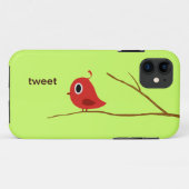 Roter Vogel Case-Mate iPhone Hülle (Rückseite (Horizontal))
