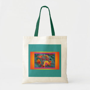 Roter Vogel der Paradise-Tasche Tragetasche