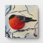 Roter Vogel Fotoplatte (Vorderseite)