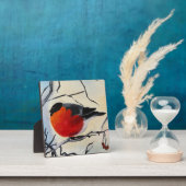 Roter Vogel Fotoplatte (InSitu)