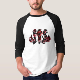 Roter Vogelscheuche Herbst T-Shirt