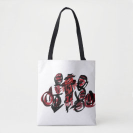 Roter Vogelscheuche Herbst Tasche