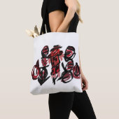 Roter Vogelscheuche Herbst Tasche (Von Nahem)