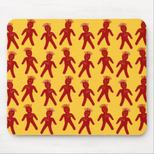 Roter Voodoo Mousepad