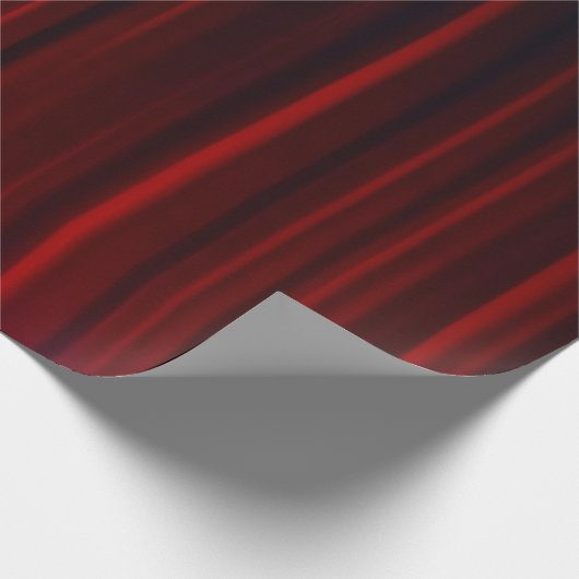 Roter Vorhang Geschenkpapier (Ecke)