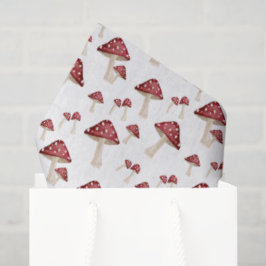 Roter Wald Aquarellwald Seidenpapier