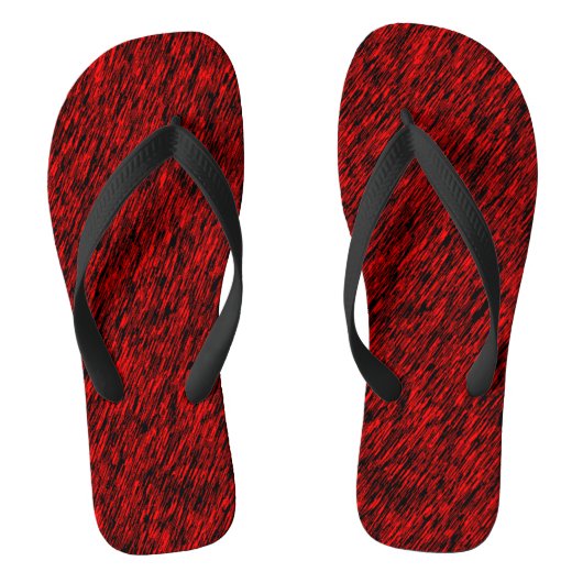 Roter Wald Badesandalen (Fußbett)