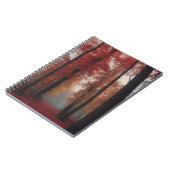 Roter Wald Notizblock (Linke Seite)