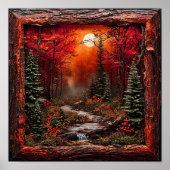 Roter Wald Poster (Vorne)