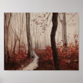 Roter Wald Poster (Vorne)