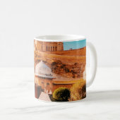 ROTER WALL FENCE KAFFEETASSE (VorderseiteRechts)