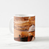 ROTER WALL FENCE KAFFEETASSE (Vorderseite Links)