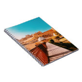 ROTER WALL FENCE NOTIZBLOCK (Rechte Seite)