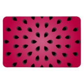 Roter Wassermelone mit Samen Magnet (Horizontal)