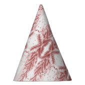 Roter Weihnachtsbaum Schneedekoration Schöne Partyhütchen (Rechts)