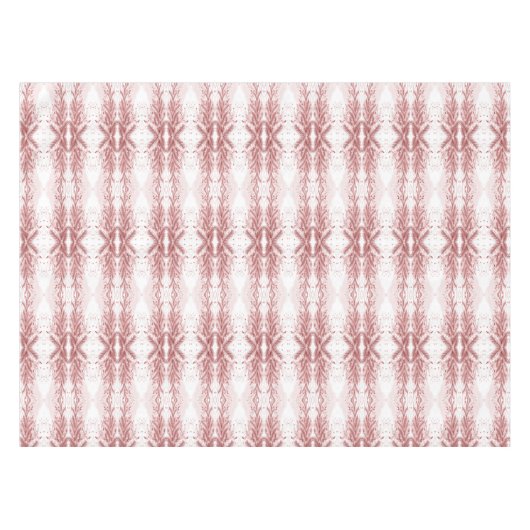 Roter Weihnachtsbaum Schneedekoration Schöne Tischdecke (Vorderseite (Horizontal))