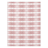 Roter Weihnachtsbaum Schneedekoration Schöne Tischdecke (Vorderseite)