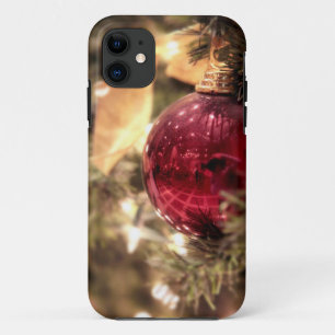 roter Weihnachtsbaumschmuck festlich Case-Mate iPhone Hülle
