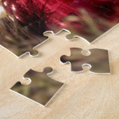 roter Weihnachtsbaumschmuck festlich Puzzle (Seite)