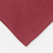 Roter Weihnachtsmann-Deckengeschenk Fleecedecke (Ecke)