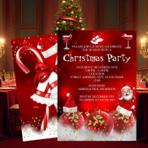 Roter Weihnachtsmann Goldene Kugeln Weihnachtsfeie