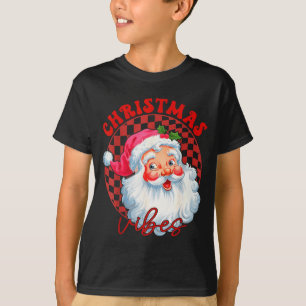 Roter Weihnachtsmann Weihnachtsstimmung Vintage Nk T-Shirt