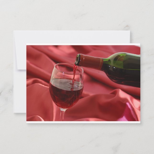 Roter Wein (Vorderseite)