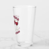 Roter Wein Anzug Locarno Glas (Links)