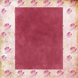 Roter Wein Blume Scrapbook Paper