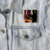 Roter Wein Button (Beispiel)