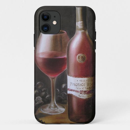 Roter Wein Case-Mate iPhone Hülle (Rückseite)