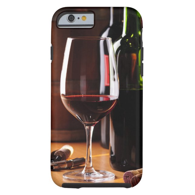 Roter Wein Case-Mate iPhone Hülle (Rückseite)