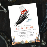 Roter Wein der Hexe | Funny Adult Halloween-Party