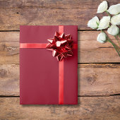 Roter Wein - Farbe | Classic | elegant Geschenkpapier