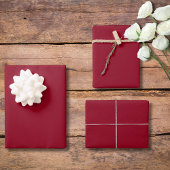Roter Wein - Farbe | Classic | elegant Geschenkpapier Set