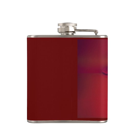 Roter Wein Flachmann