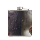 Roter Wein Flachmann (Rückseite)