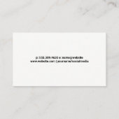 Roter Wein gießen | Weintrauben Visitenkarte (Rückseite)