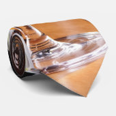 Roter Wein Krawatte (Gerollt)